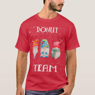 Doughnut Team Nordic Merry Christmas Gnome Baking  T-Shirt