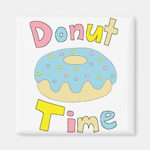 Doughnut Time Magnet