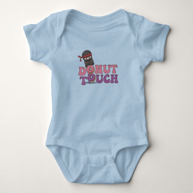 Doughnut Touch! Baby Bodysuit (Front)