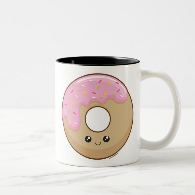 Doughnut Two-Tone Coffee Mug (Right)