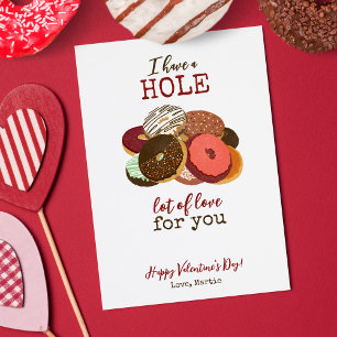 Doughnut Valentine Holiday Card