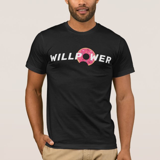 Doughnut Willpower T-Shirt (Front)