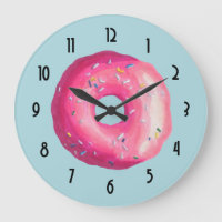 Doughnut With Pink Frosting And Sprinkles