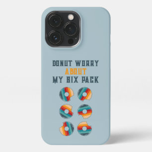 Doughnut Worry About My Six Pack Retro Phone Case