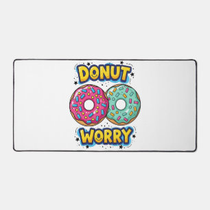 Doughnut Worry Desk Mat
