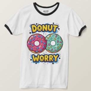 Doughnut Worry Ringer T-Shirt