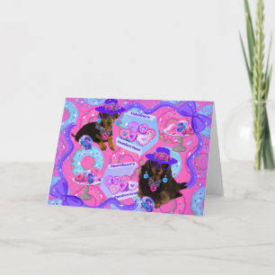 Doughnut Worry Sisters Card