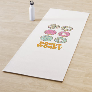 Doughnut Worry Yoga Mat
