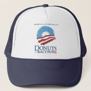 Doughnuts and Bacon: Taste we can Believe in Trucker Hat
