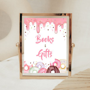 Doughnuts and Diapers Sprinkle Books and Gifts Poster