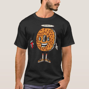 Doughnuts And pirate birthday colourful T-Shirt