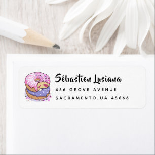 Doughnuts And Sprinkles  Return Address