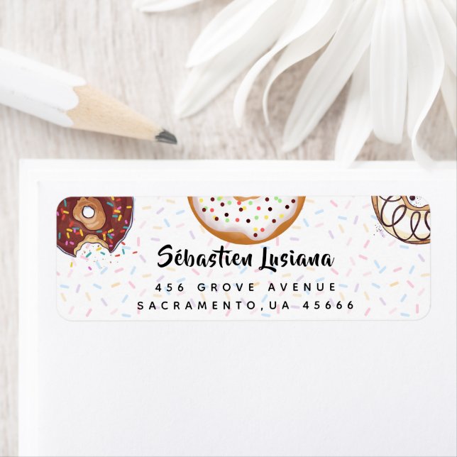 Doughnuts And Sprinkles  Return Address (Insitu)