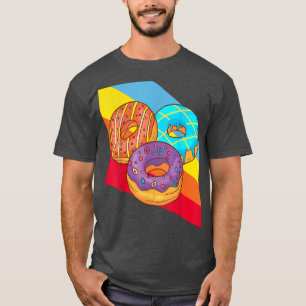 Doughnuts Bake Bakery Baker Cake Food Delicious Sw T-Shirt