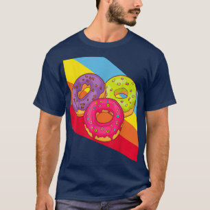 Doughnuts Bake Bakery Baker Cake Food Delicious Sw T-Shirt