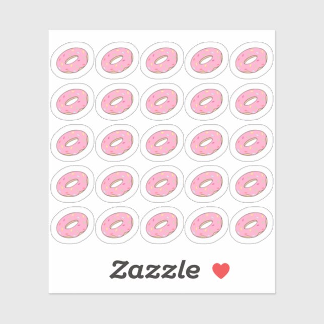 Doughnuts Bakery Dessert Food Bujo Planner  (Sheet)