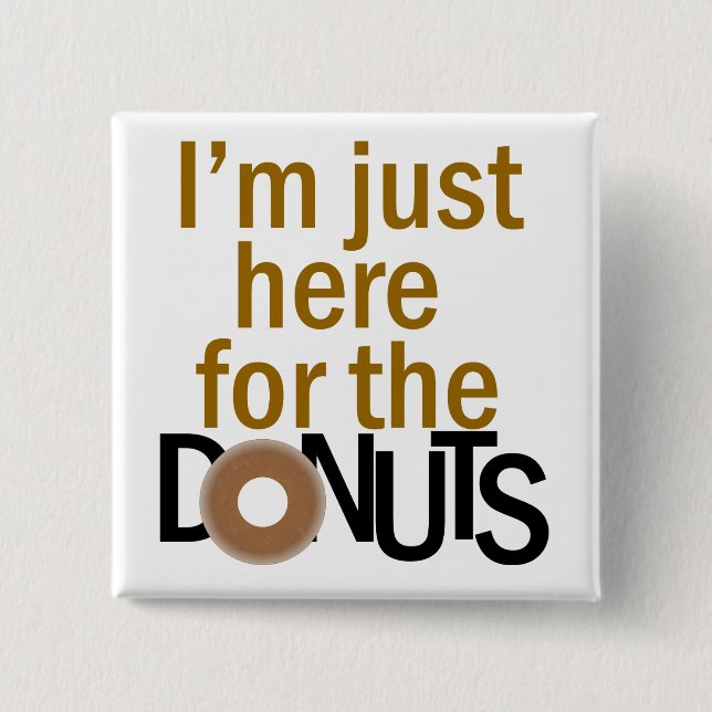 Doughnuts button (Front)