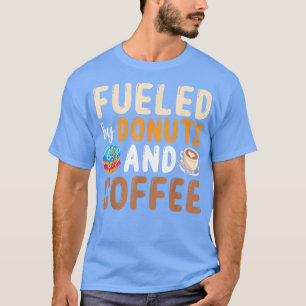 Doughnuts Coffee Lover Sweets Food Snacks Glazed D T-Shirt