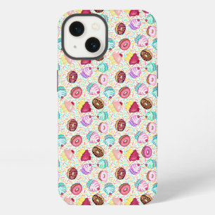 Doughnuts, colourful pastries, colourful snacks iPhone 13 case