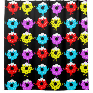 Doughnuts Doughnut Lovers Shower Curtain
