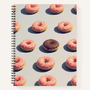 Doughnuts In A Group Notebook