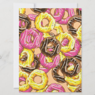 doughnuts invitation