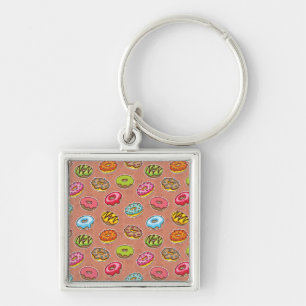 Doughnuts key ring