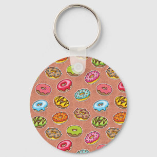 Doughnuts Key Ring