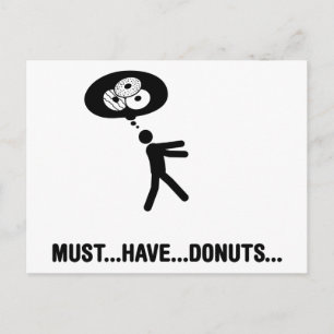 Doughnuts Lover Postcard