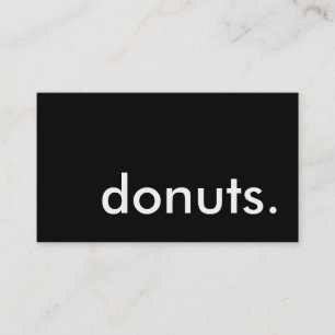 doughnuts. loyalty punch card