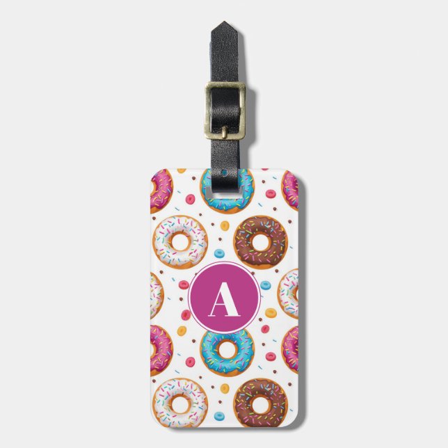 Doughnuts Luggage Tag (Front Vertical)