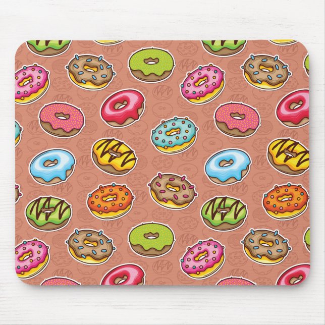 Doughnuts  mouse mat (Front)