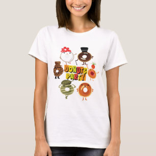 Doughnuts Party T-Shirt