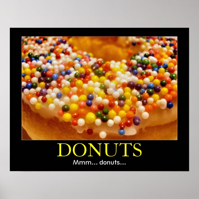 Doughnuts Poster (Front)