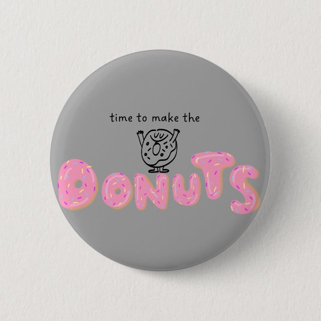 Doughnuts theme pin (Front)