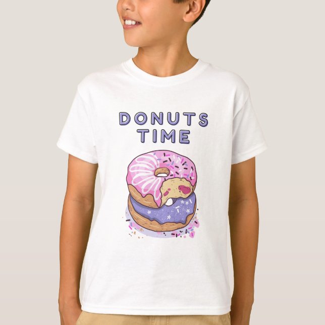 doughnuts Time T-shirt (Front)