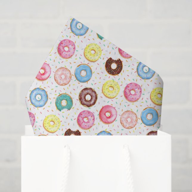 Doughnuts Tissue Paper (Gift Bag)