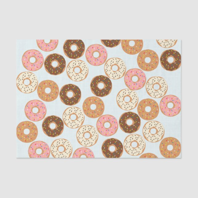 Doughnuts Tissue Paper (Front)
