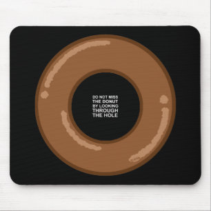 Doughnut's wisdom mouse mat