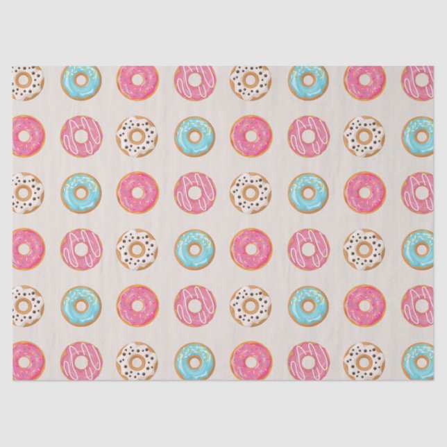 Doughnuts with Sprinkles Tissue Paper (Front)