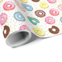 Doughnuts Wrapping Paper