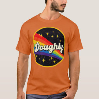 Doughty Rainbow In Space Vintage GrungeStyle T-Shirt
