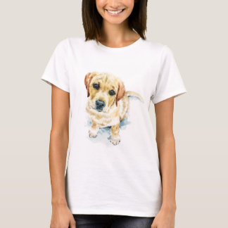 Dougie, the golden Labrador Retriever puppy. T-Shirt