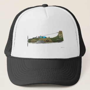 Douglas A-1E Skyraider Trucker Hat