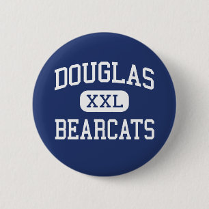 Douglas - Bearcats - High School - Douglas Wyoming 6 Cm Round Badge