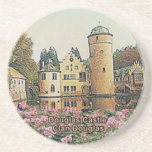 Douglas Castle – Seat Of Clan Douglas Coaster