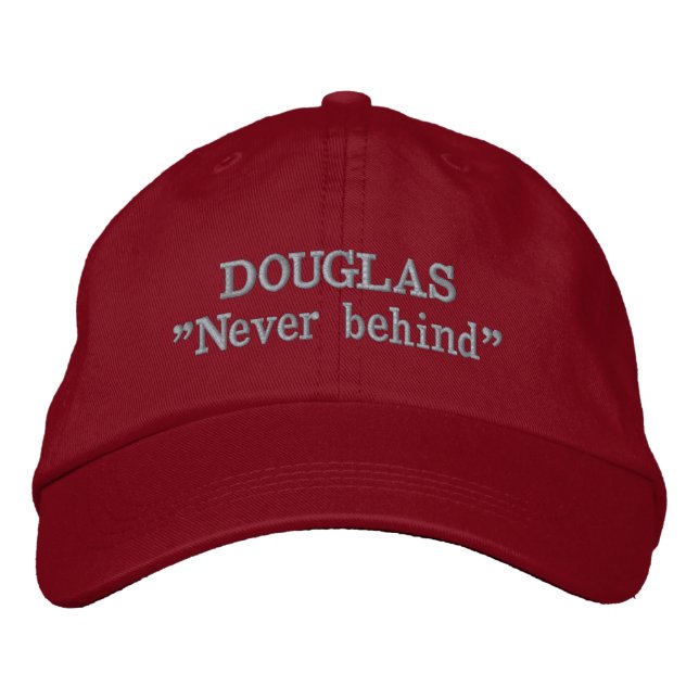Douglas Clan Motto Embroidered Hat (Front)