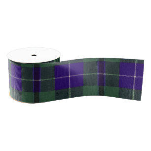 Douglas clan Plaid Scottish tartan Grosgrain Ribbon