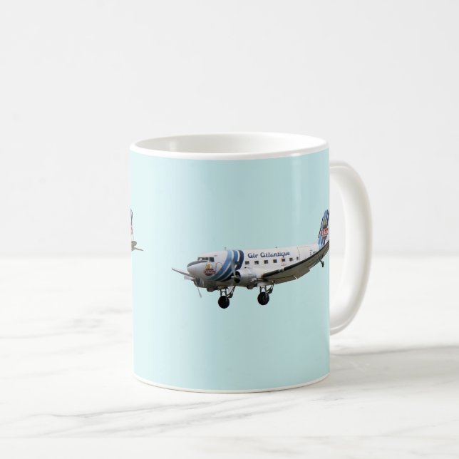 Douglas Dakota DC3 G-AMSV Coffee Mug (Front Right)