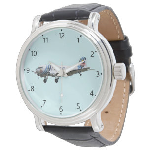 Douglas Dakota DC3 G-AMSV numbered dial Watch